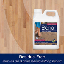 Bona Wood Floor Cleaner Liquid, 4 Litre Refill Bottle