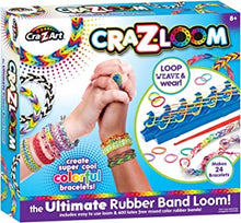 Crazloom Loom Band Toys, Creative Toy, Rubber Band Toy, Friendship Bracelets, Latex Free Loom Bands, 600 Loom Bands