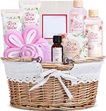 Green Canyon Spa Gift Sets For Women,11 Pcs Set of Rose Water Spa Pamper Sets for Women Gifts with Body Lotion,Hand Cream,Christmas Gifts for Women,Mum to be Gifts,Birthday Gifts for Women