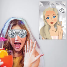 Hen Night Party Games- PIN THE RING ON THE BRIDE - Large A2 Size- 35 player