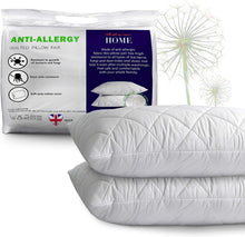 Adam Home Pillows 2 Pack Hotel Quality with Quilted Cover- Premium Filled Pillows for Stomach, Back and Side Sleeper Pillow, Down Alternative Bed Pillow-Soft Hollow-Fiber Hotel Pillows