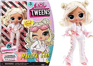 LOL Surprise Tweens Series 3 Fashion Dolls - MARILYN STAR - 6-Inch/15 cm Doll Playset with 15 Surprises Fierce Fashions and Accessories, Collectable Great Toy Gift for Kids Ages 3 to 7 Year Olds