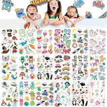 Temporary Tattoos for Kids, 160 Styles Luminous Tattoos Toys Gifts for Girls Boys Birthday Supplies Favors, Mixed Style Glow In The Dark Party Bag Fillers for Kids Tattoos Dinosaur/Mermaid