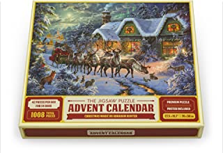 The Jigsaw Puzzle Advent Calendar - Christmas Magic by Abraham Hunter