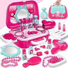 Dreamon Role Play Jewellry Kit for Girls Toy Set 2 in 1 Princess Bag Gift for Girls Boys Kids 3 Years Old