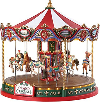 Lemax Carnival Sights & Sounds: The Grand Carousel, Polyresin