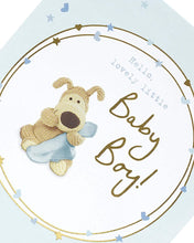 Boofle Baby Boy Congratulations Card - New Baby Card - Sweet Design