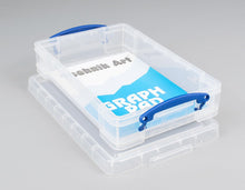 Really Useful Box 4 Litre Office Storage Box, Clear