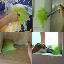 PrettyDate 3 pack Fluffy Microfiber Delicate Kitchen Duster Laptop Keyboard Brush Computer Screen Cleaner Tool Mini Dusting Wand (Blue, Green, Red)