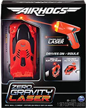 Air Hogs Zero Gravity Laser, Laser-Guided Real Wall-Climbing Race Car, Red