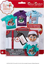 Elf on the Shelf Clothes | Boy and Girl Elf Outfits | Elf on the Shelf Accessories (Claus Couture - Sweet Tees Suitcase Set (Elf not included))