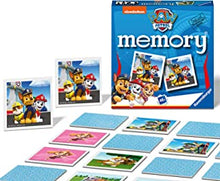 Ravensburger Paw Patrol Mini Memory Game - Matching Picture Snap Pairs Game For Kids Age 3 Years and Up