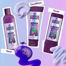 Aussie Blonde Hydration Vegan Purple Shampoo, Conditioner And 3 Minute Miracle Hair Mask Set, Blonde and Silver Hair Toner Set, Neutralises Yellow & Brassy Tones for Hydrated Hair.