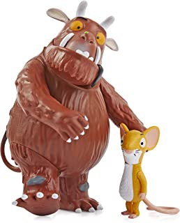 WOW! STUFF Gruffalo & Mouse Gruffalo and Mouse Twin Pack Articulated Collectable Action Figures | Official Toys and Gifts from The Julia Donaldson and Axel Scheffler Books and Films