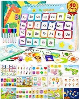 40 Themes 2022 Busy Book for Toddlers, Children Activitie Matching Game + Colouring Books, Preschool Learning Montessori Toys for 2 3 4 5 Year Old Kid