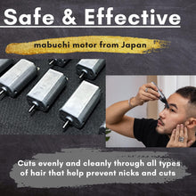 URBANER Battery Operated Waterproof Eyebrow Trimmer for Men, Compact Electric Beard Razor, Portable Facial Hair Clipper, Safe Blade, Lightweight, MB-062