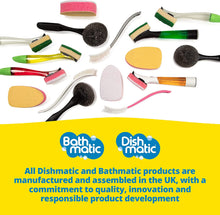 Dishmatic Value Pack Kit  1x Refillable Washing-Up Liquid Dispensing Handle with 6x Replaceable General-Purpose Sponge Heads  Antibacterial Kitchen Washing-Up Handle with Easy-Grip Handle