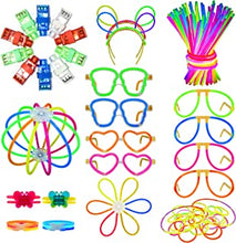 Segotendy Premium 100 Glow Sticks, 246pcs Glow Sticks Party Pack for Adult Children with 10 Finger Lights, Glowsticks Neon Bracelets and Necklaces, Neon Glow Stick Pack for Halloween Party Birthday