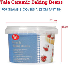 Tala Ceramic Baking Beans - Reusable Heat Resistant Blind Weights - Oven Beads for Pies, Tarts, and Pastry Crusts - Baking Accessories - Approx. 700g