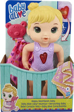 Baby Alive Happy Baby with Light Heart, 10.2 x 19.7 x 30.5 cm, More than 10 Sounds, With Accessories