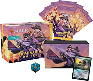 Magic The Gathering C9713000 Dominaria United Bundle, 8 Set Boosters & Accessories, Multi