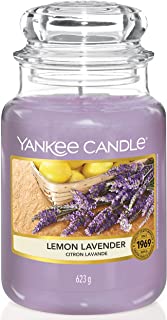 Yankee Candle Scented Candle | Lemon Lavender Large Jar Candle | Long Burning Candles: up to 150 Hours | Perfect Gifts for Women