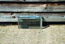 Defenders Rat and Squirrel Cage Trap (Humane, Easy to Bait and Set, Long-Lasting Galvanised Mesh), Silver, STV088, One Size