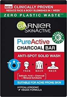 Garnier Skin Active Pure Active Charcoal Bar, 100 gram