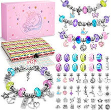 BIIB Gifts for Teenage Girls Gifts Jewellery Making Kit, Gifts for Girls 8-12 Year Old Girls Charm Bracelet Making Kit for Kids, Arts Crafts for Kids Easter Gifts for Kids, Valentines Gifts for Kids