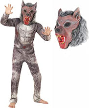 Morph Wolf Costume For Kids Werewolf Costume Mask Scary Halloween Costumes for Boys and Girls