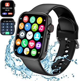 Smart Watch for Men Women, Fitness Tracker with 1.81" Full Touch Screen Heart Rate Sleep Monitor IP65 Waterproof Smartwatch Step Counter Men Smart Watches for Running Activity Tracker for Android iOS