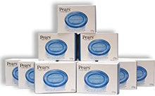 Pears Soap – with Mint Extracts. Authentic Transparent Blue Care Soap - 125g bar (pack of 12)