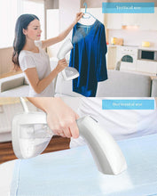 SparkPod 1500W Clothes Steamer Handheld  Portable Garment Steamer 20s Fast Heat-up with 260ml High Capacity Water Tank for Extra Steam  Lightweight & Travel Safe