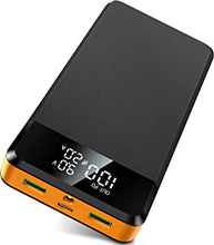 Power Bank, Portable Charger 30000mAh Fast Charging USB C Powerbank 22.5W QC 20W PD with 3 USB Output& 3 Input LCD Display Flashlight External Battery Pack for Mobile Phone, Tablets and More