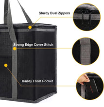 Soft Cool Bag, Cooler Bag Box, 30L Thermal Food Delivery Bag, Large Insulated Picnic Lunch Bag, Cool Box, Grocery Shopping Bags, Cooling Bag for Camping BBQ Shopping Fishing Family Outdoor