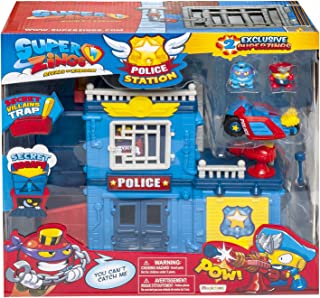 SUPERTHINGS Police Station – Kaboom City Police Station. Contains 1 x exclusive vehicle and 2 x exclusive SuperThings