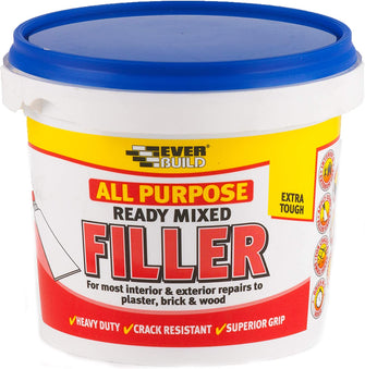 Everbuild All Purpose Ready Mixed Filler, White, 600 g