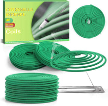 Citronella Coils Citronella Incense for Home Kitchen Bars Office Outdoors Garden Patio Camping - 48 Colis