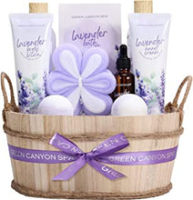 Pamper Gifts for Women 11pcs Lavender Spa Gift Sets for Women Bath Gift Basket for Women,Relaxation Gifts for women with Shower Gel,Essential Oil,Christmas Gifts,Birthday Gifts for Women