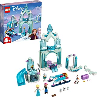 LEGO 43194 Disney Anna and Elsa’s Frozen Wonderland Castle Toy with Princess Mini-Doll Figures, Gifts for 4 Plus Years Old Girls and Boys