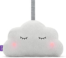 SnüzCloud Baby Sleep Aid with 4 Soothing Sounds and 2 Gentle Light Options – Soft Plush Feel – Portable & Stylish