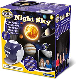 Brainstorm Toys Night Sky – Solar System, Constellations, Starlight and Moonlight Projector