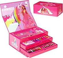 Barbie Art Set, Arts and Crafts for Kids, Colouring Sets for Children, Gifts for Girls