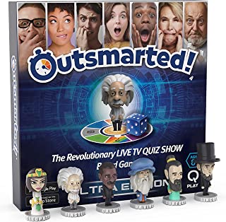 OUTSMARTED! The Live Family Quiz Show Board Game | Ages 8+ | For 2 to 24 Players (Outsmarted Ultra Edition)