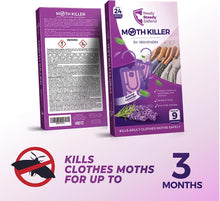 9 x Moth Killer Hangers For Wardrobes  Moth Repellent Hangers Protect Clothes In Wardrobes & Drawers  Lavender Fragrance  24 Months Protection  Trap & Balls Alternative