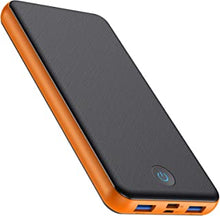 HETP Power Bank - Fast Charging 26800mAh Portable Charger [18W PD QC 3.0] 3-Output & 2-Input USB C External Battery Pack Compatible with iPhone 13 12 X Pro Samsung S21 S20 Huawei Xiaomi etc - Orange