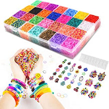 Joyjam Loom Bands Set, Jewelry Making Kit for Girls Friendship Bracelet Making Kit with 10000+ Rubber Bands, Birthday Party Gifts for Kids Toys for Girls Boys Age 6-13