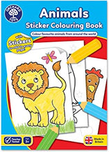 Orchard Toys Animals Colouring and Activity Book, Educational Activity Book for Preschoolers, For Kids Age 3+ , Ideal for Parties