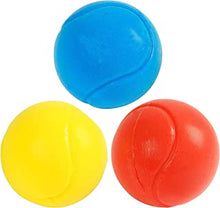 Fun Sport Hot Shot Balls 3 Pack | 3 70mm Assorted Coloured Foam Balls | Lightweight Foam Kids Tennis Balls | Perfect For Sports Day Games | Suitable For Adults, Boys And Girls Of All AgesC