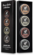 Urbane Men Beard Balm Pack of 4  Premium Beard Kit with Sandalwood, Vanilla, Cedarwood, Unscented Essential Oils  Moisturising Beard Conditioner